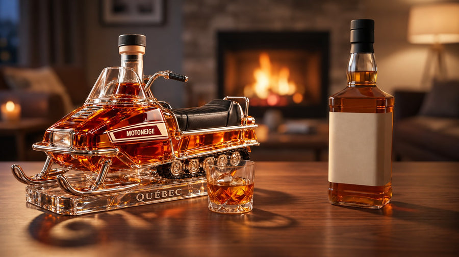 Revue de la carafe à whisky Motoneige : une pièce d'exposition pour les amateurs de motoneige et de whisky