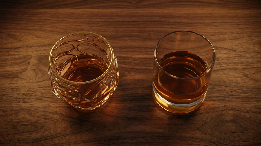 Cristal japonais ou verres à whisky ordinaires: la mise à niveau en vaut-elle la peine?