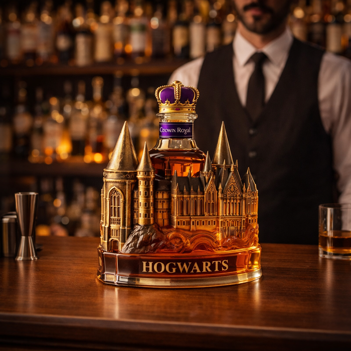 Carafe à whisky – Édition Château de Poudlard