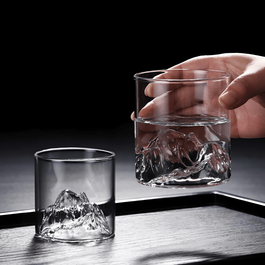 Verre à whisky en cristal japonais Mont Fuji – image 15