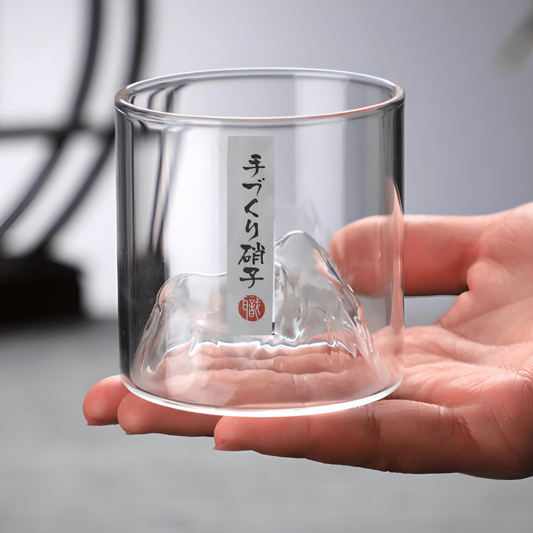 Verre à whisky en cristal japonais Mont Fuji – image 18