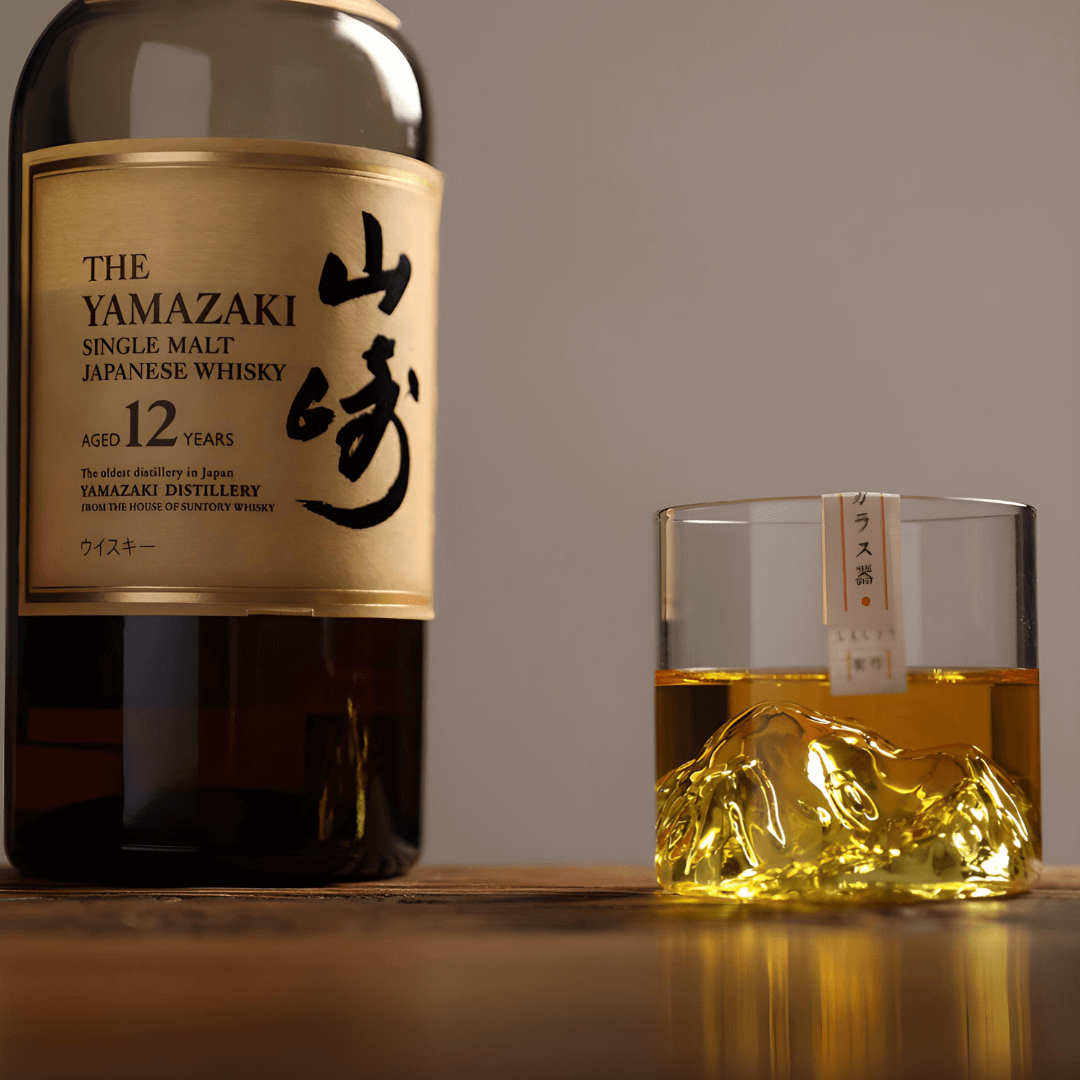 Verre à whisky en cristal japonais Mont Fuji – image 4