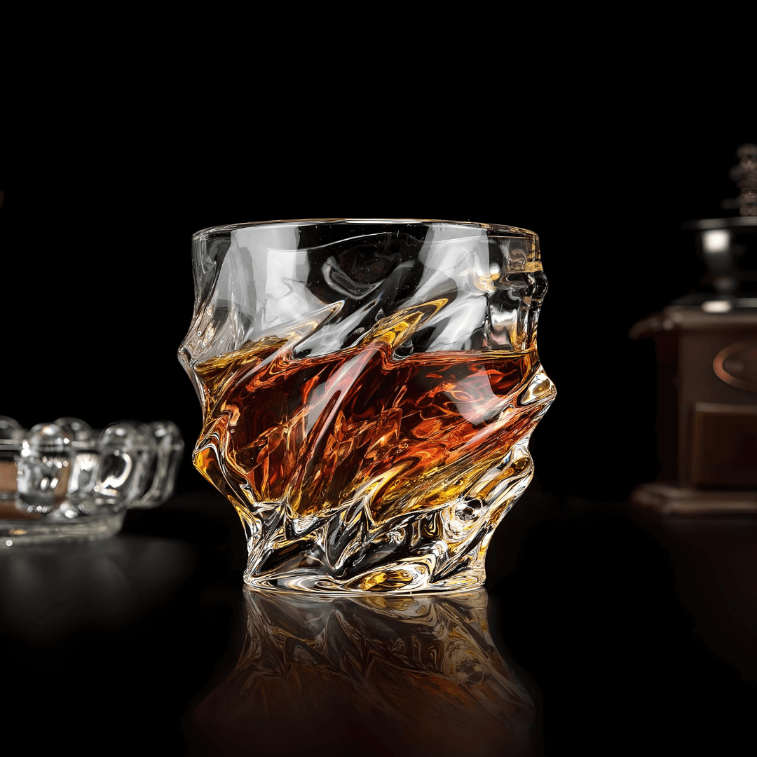 Verre à whisky en cristal japonais Nami – image 2