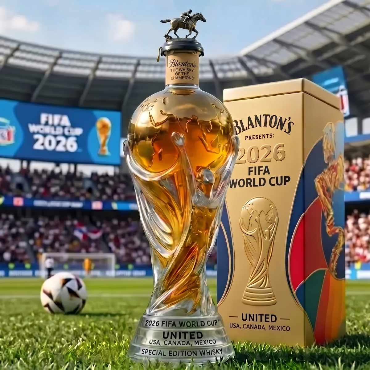 Carafe à whisky – Édition Trophée de soccer 2026