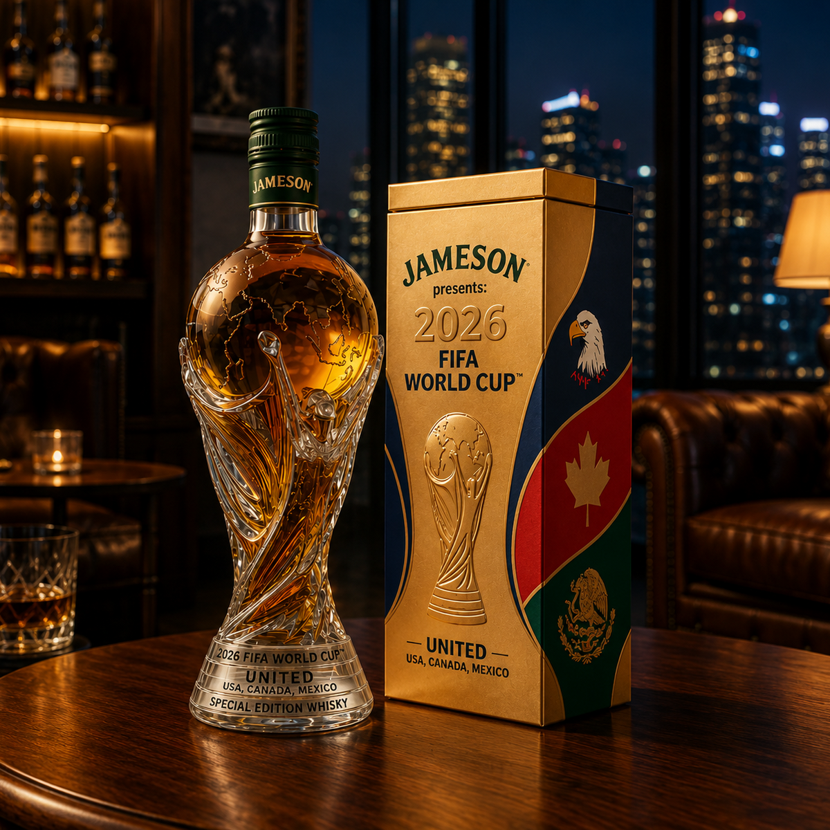 Carafe à whisky – Édition Trophée de soccer 2026 – image 7