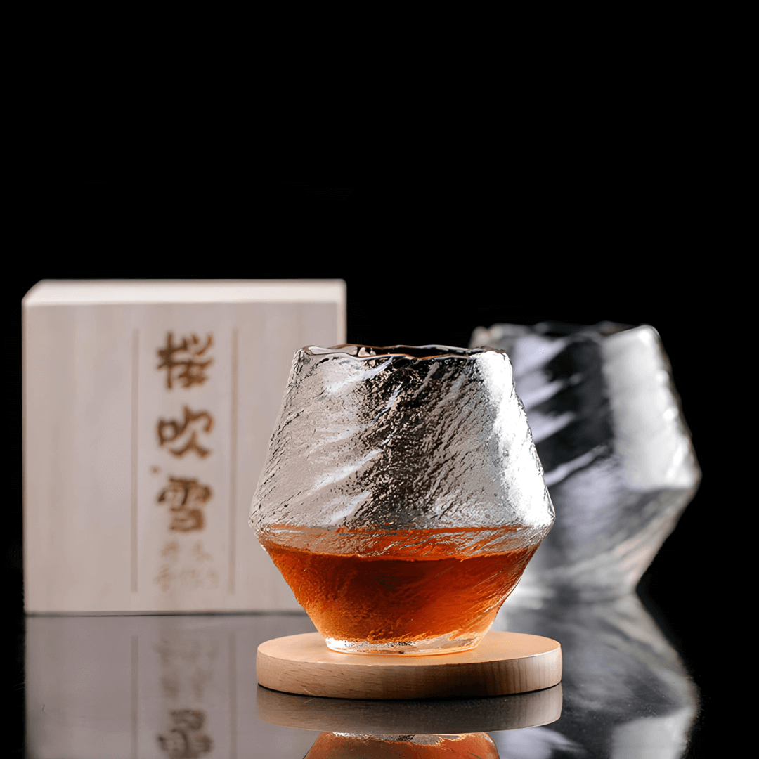 Verre à whisky en cristal japonais Yume – image 9
