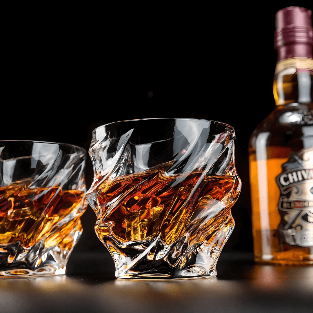 Verre à whisky en cristal japonais Nami – image 3