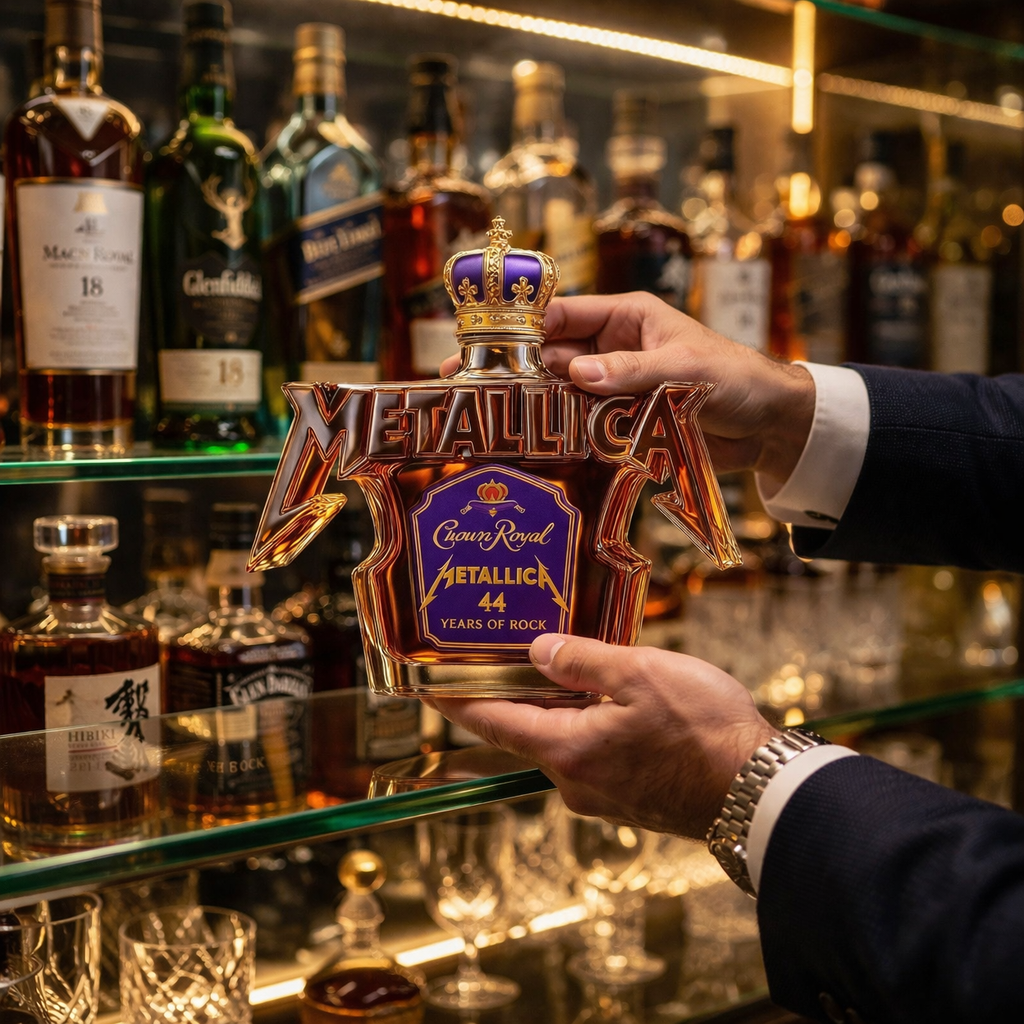 Carafe à whisky – Édition Heavy métal – image 2