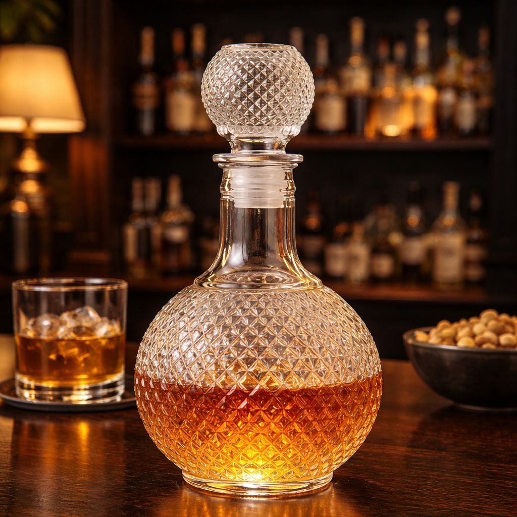 Carafe à whisky – Édition Diamant taillé – image 9