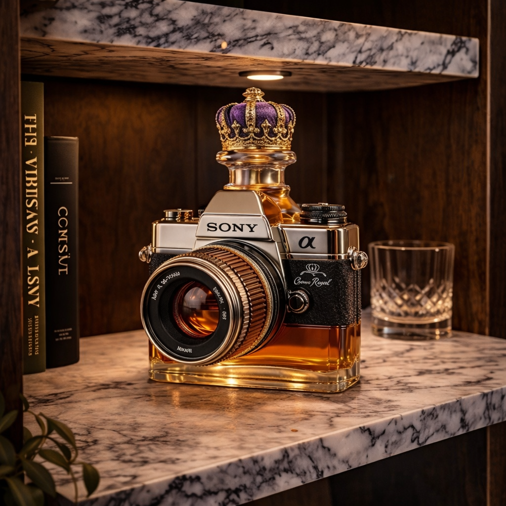 Carafe à whisky – Édition Appareil photo