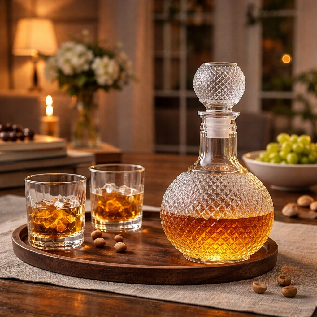 Carafe à whisky – Édition Diamant taillé – image 8