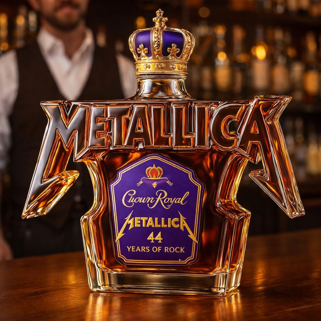 Carafe à whisky – Édition Heavy métal