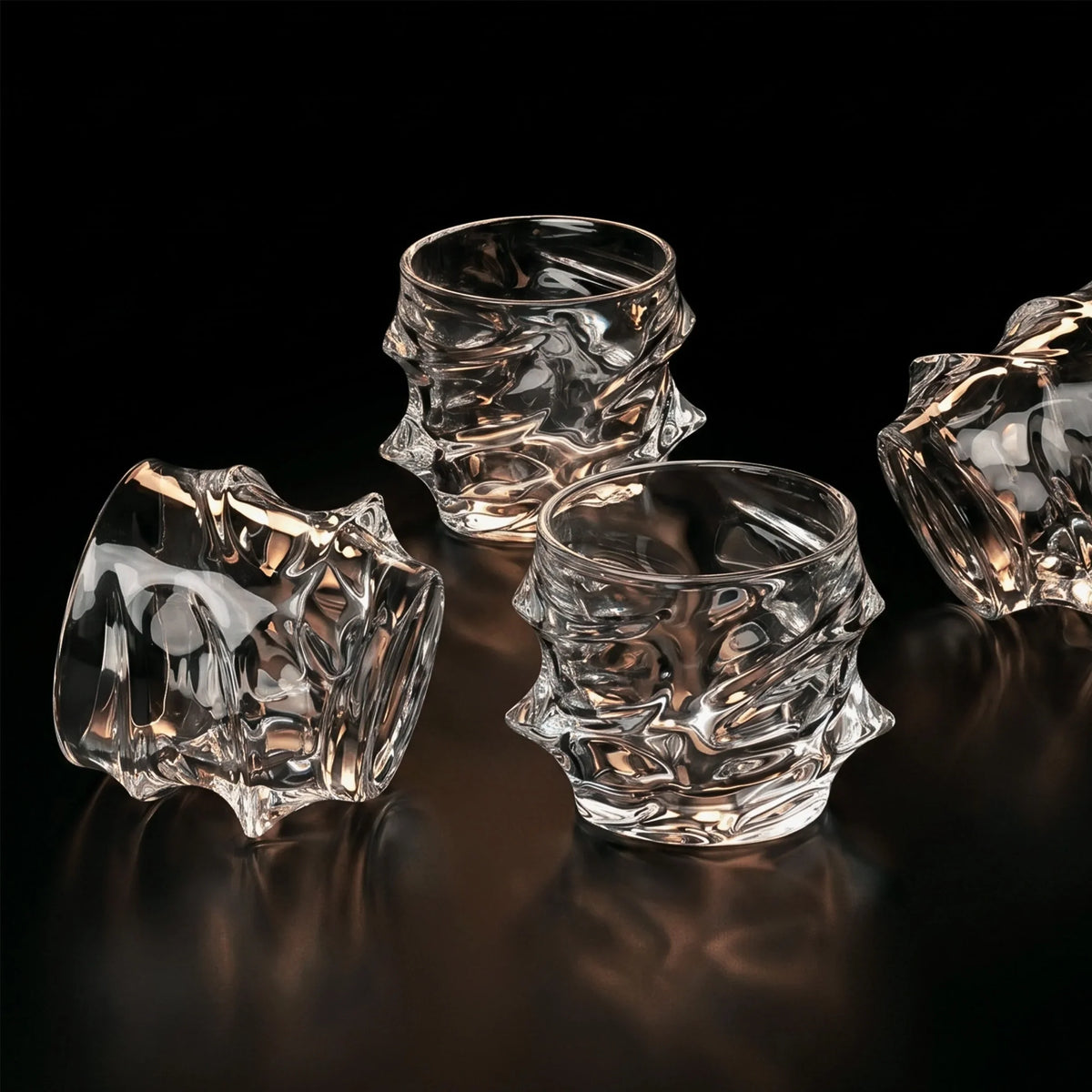 Verre à whisky en cristal japonais Arashi – image 6