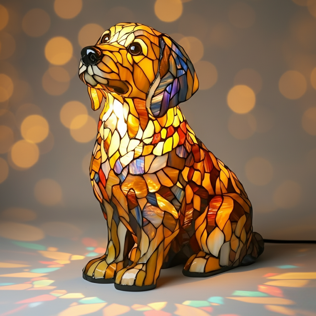 Figurine Lily, le golden retriever spirituel – image 2
