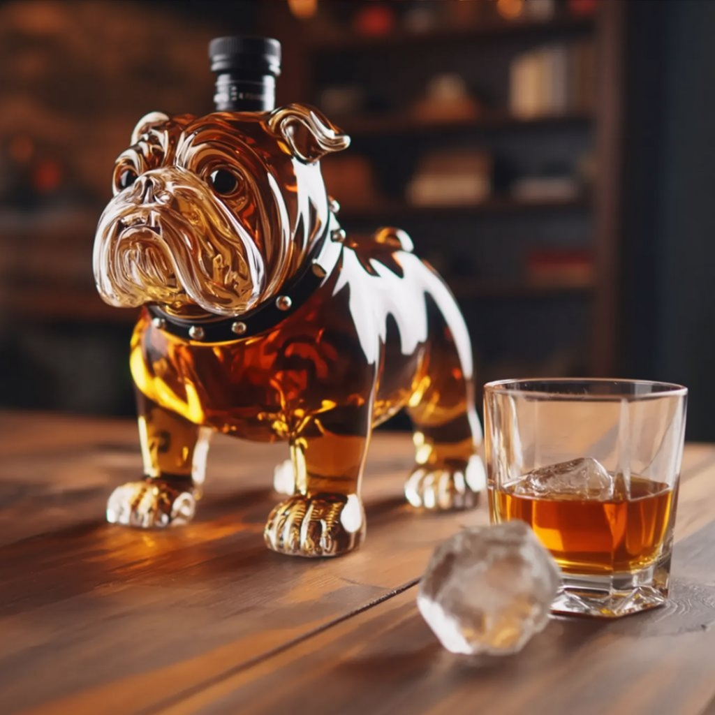Carafe à whisky – Édition Bouledogue – image 2