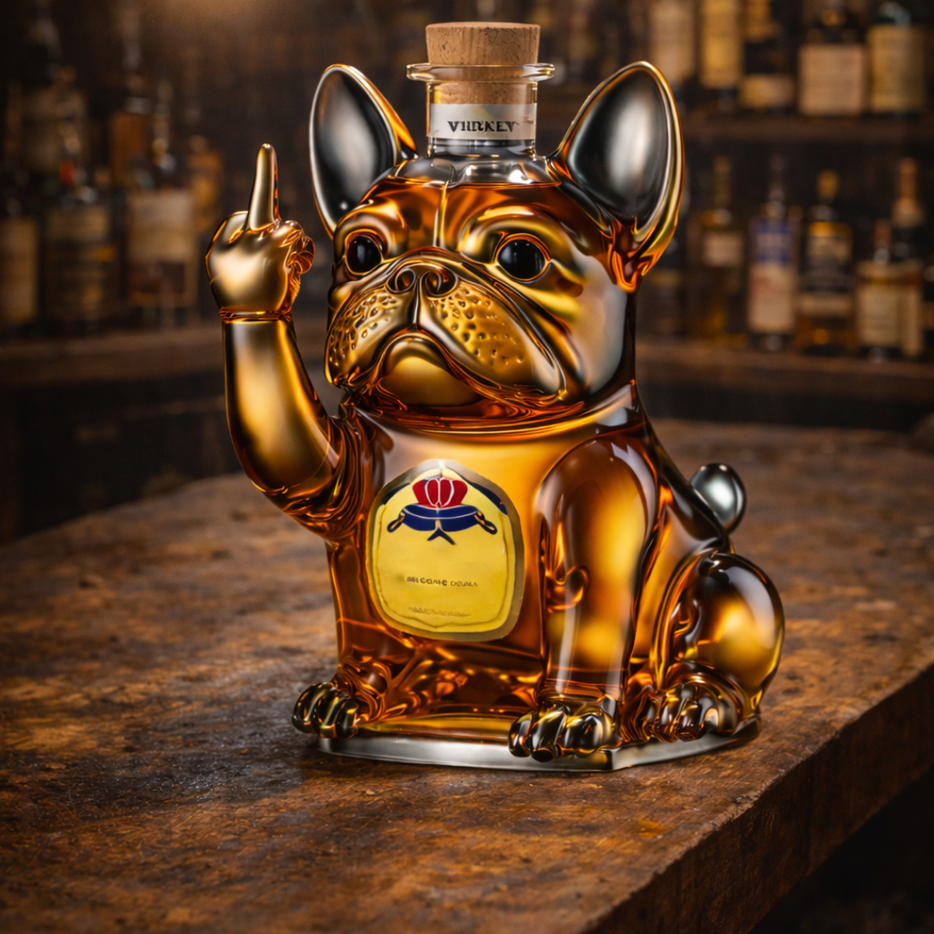 Carafe à whisky – Édition Chien