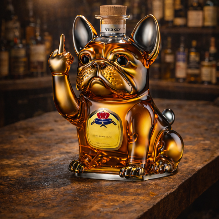 Carafe à whisky – Édition Chien