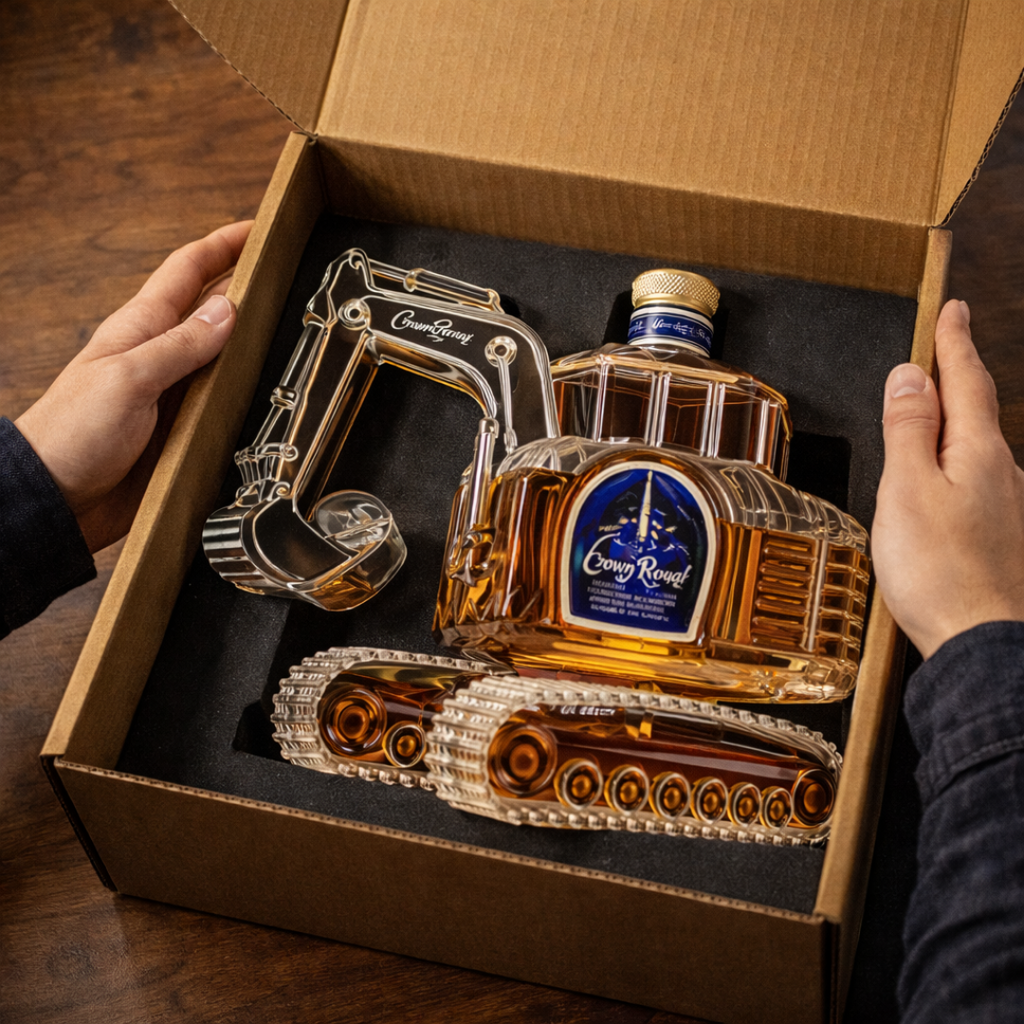 Carafe à whisky – Édition Pelle mécanique – image 5