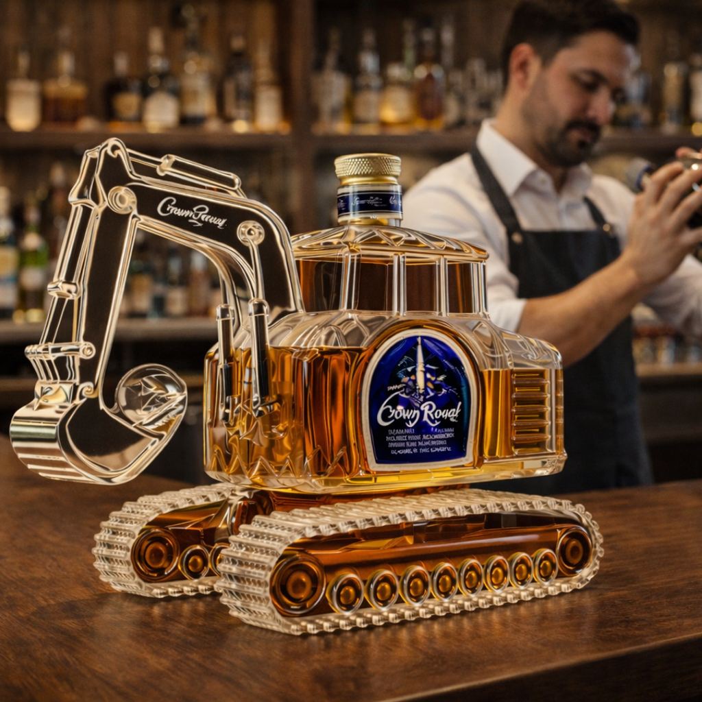 Carafe à whisky – Édition Pelle mécanique – image 2