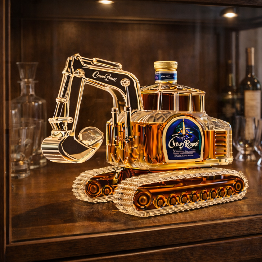 Carafe à whisky – Édition Pelle mécanique – image 8