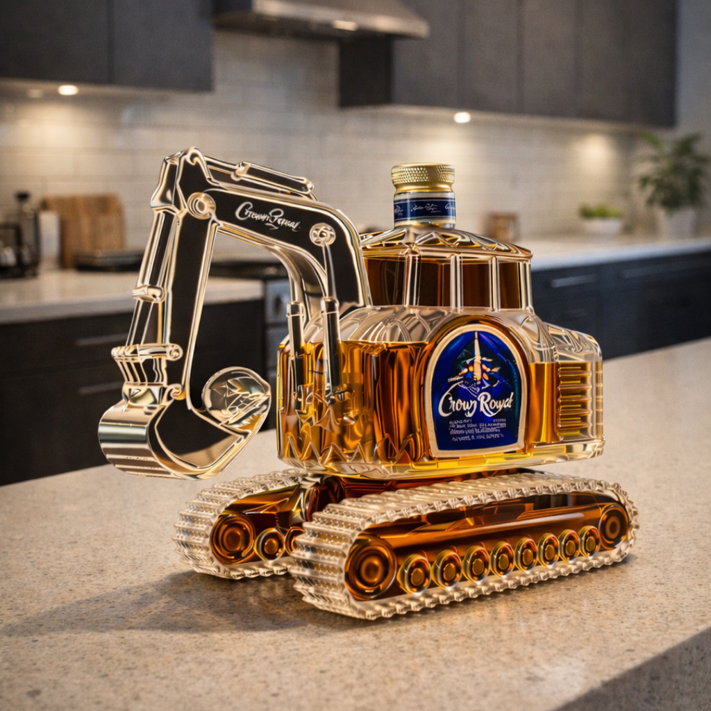 Carafe à whisky – Édition Pelle mécanique – image 6