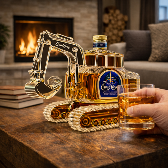 Carafe à whisky – Édition Pelle mécanique