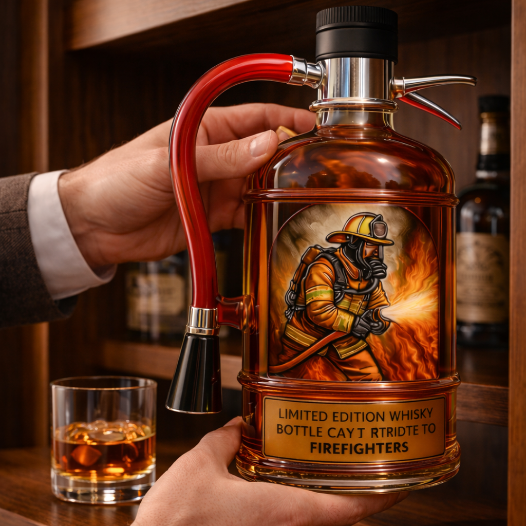 Carafe à whisky – Édition Extincteur – image 10