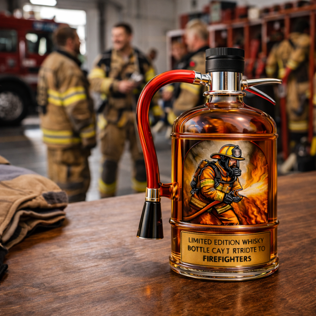 Carafe à whisky – Édition Extincteur – image 2