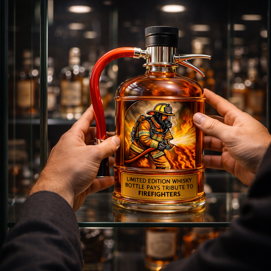 Carafe à whisky – Édition Extincteur – image 5