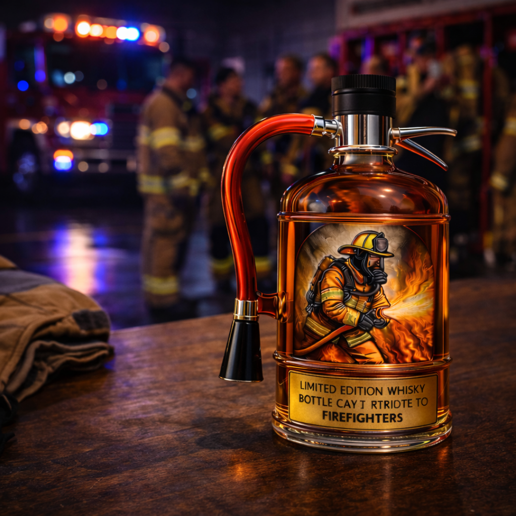 Carafe à whisky – Édition Extincteur – image 6