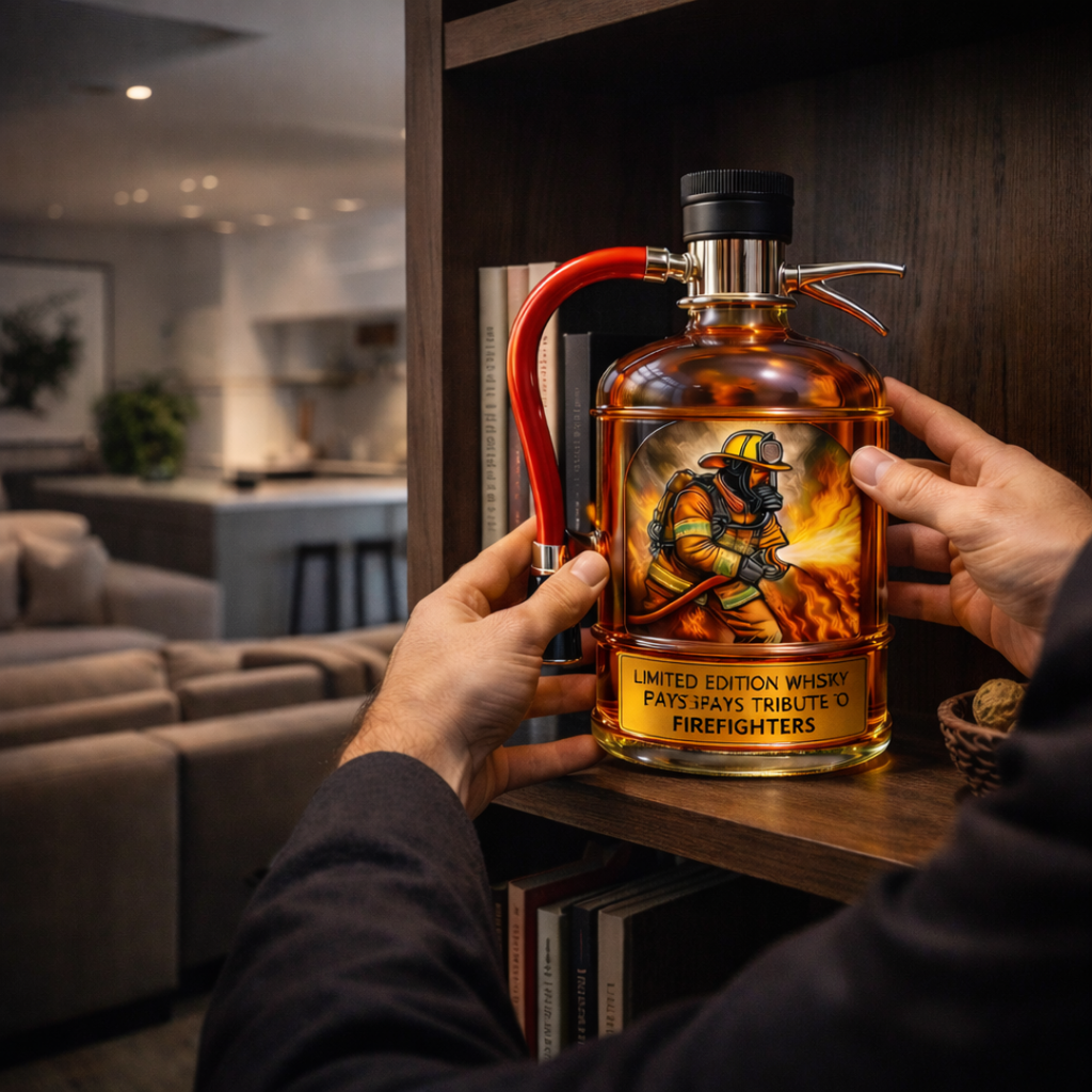 Carafe à whisky – Édition Extincteur – image 7