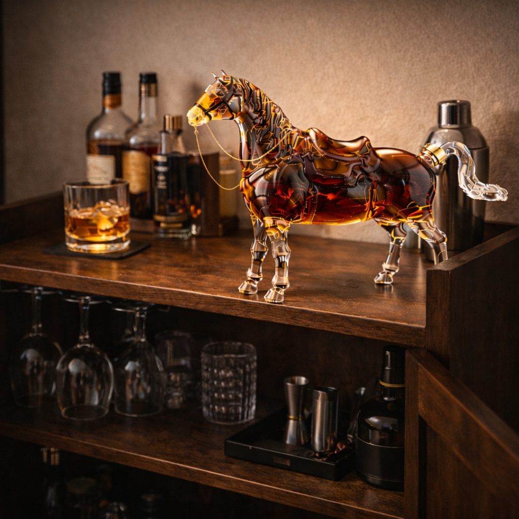 Carafe à whisky – Édition Cheval – image 11
