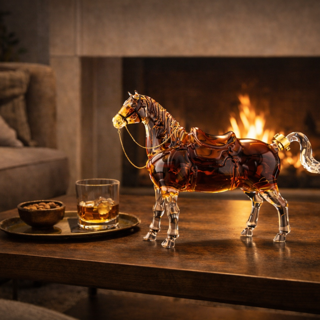 Carafe à whisky – Édition Cheval – image 12