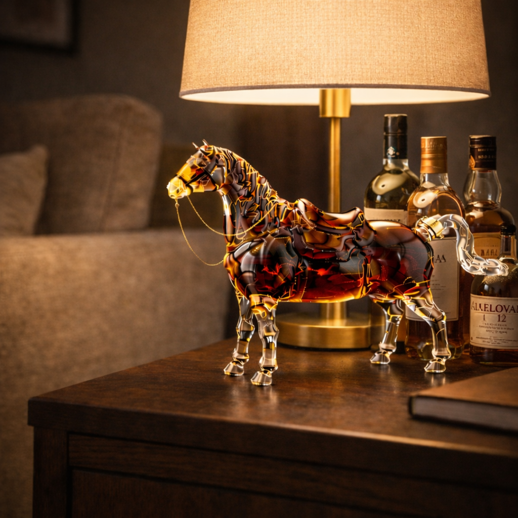Carafe à whisky – Édition Cheval – image 13