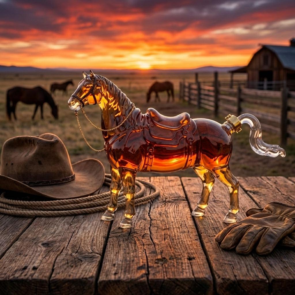 Carafe à whisky – Édition Cheval – image 10