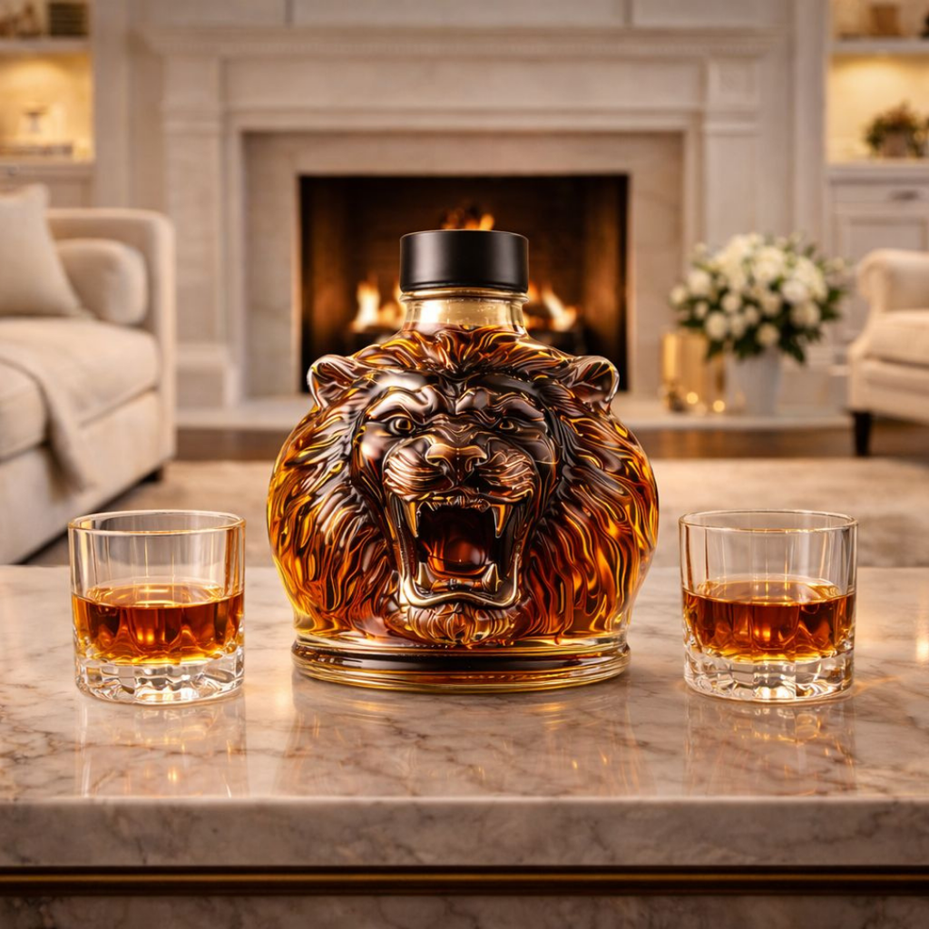 Carafe à whisky – Édition Lion – image 2