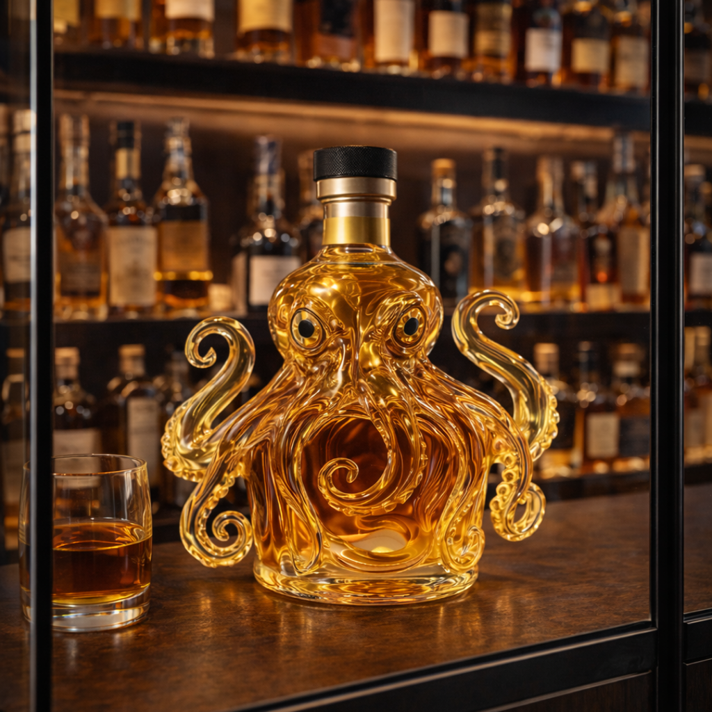 Carafe à whisky – Édition Pieuvre – image 7