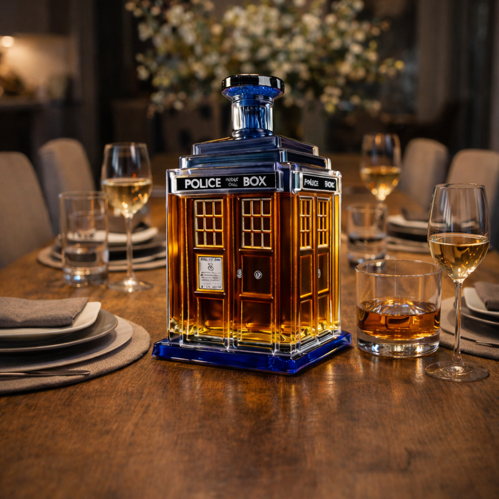 Carafe à whisky – Édition Cabine de police – image 9