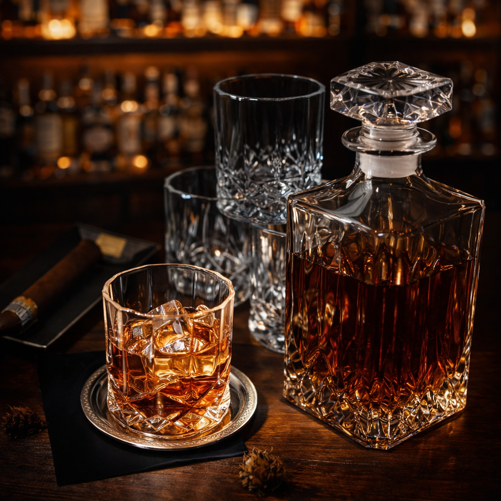 Carafe à whisky – Ensemble carafe et verres – image 6
