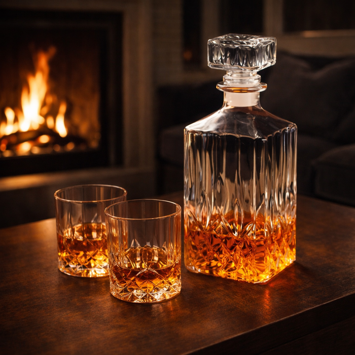 Carafe à whisky – Ensemble carafe et verres