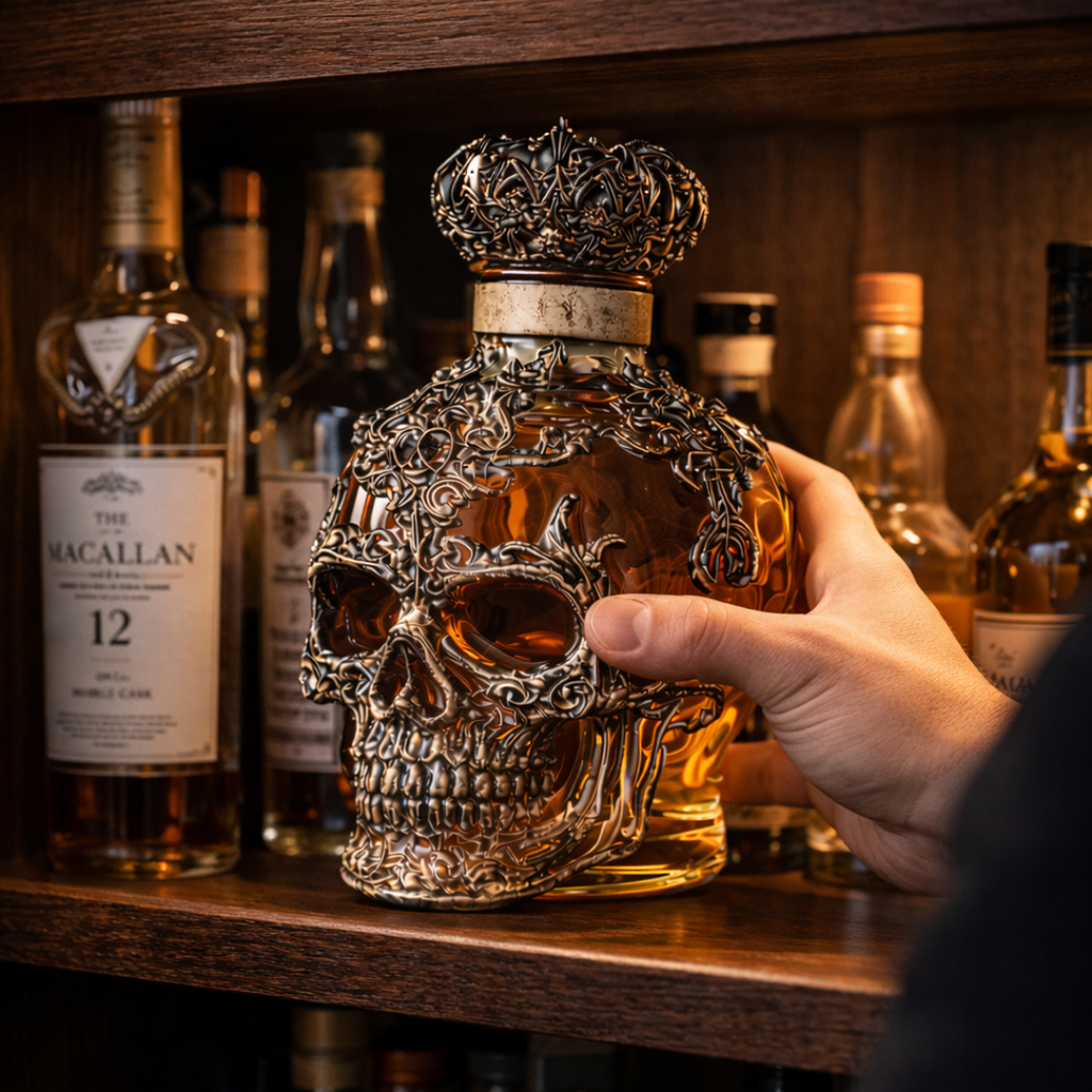 Carafe à whisky – Édition Crâne – image 6