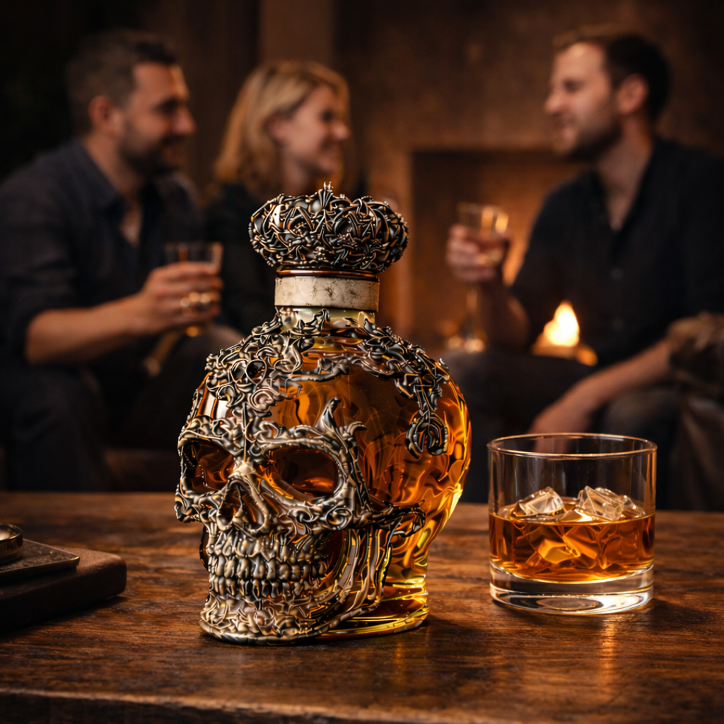 Carafe à whisky – Édition Crâne – image 2