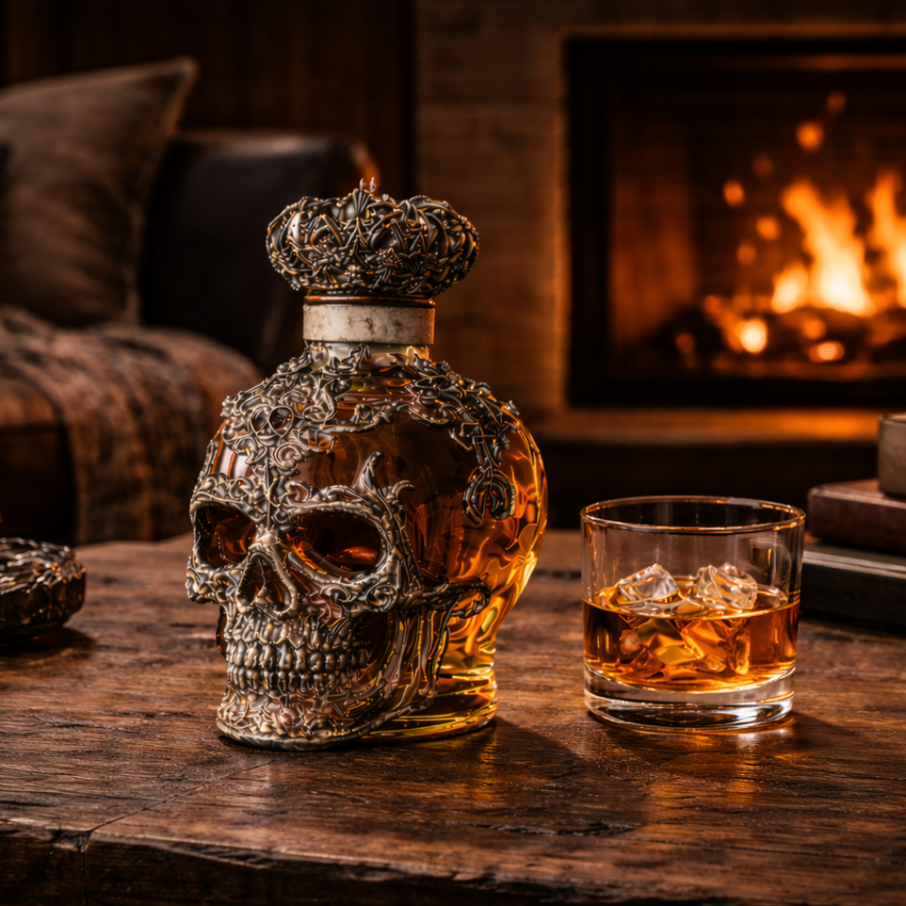 Carafe à whisky – Édition Crâne – image 5