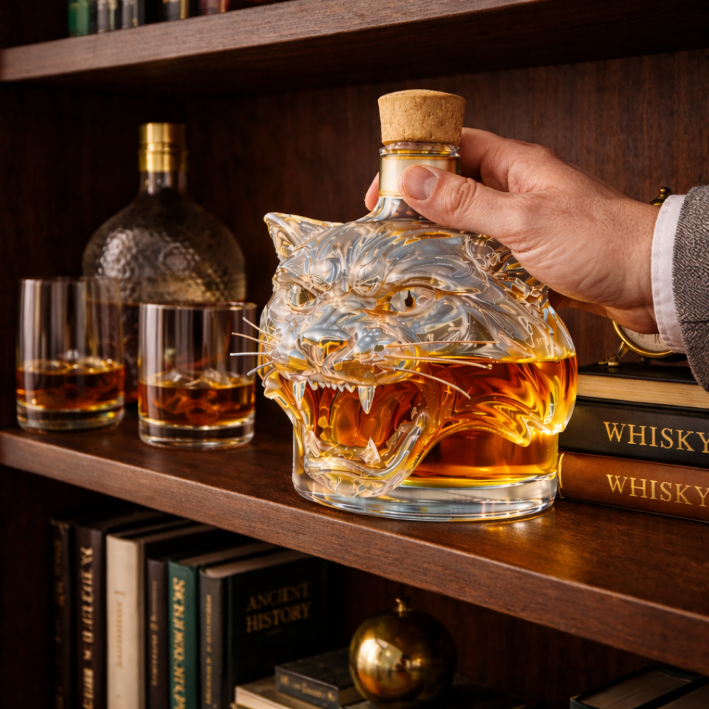 Carafe à whisky – Édition Tigre – image 2
