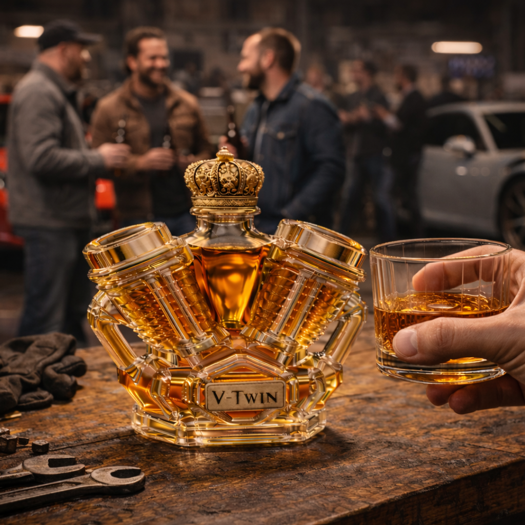 Carafe à whisky – Édition V-Twin – image 2