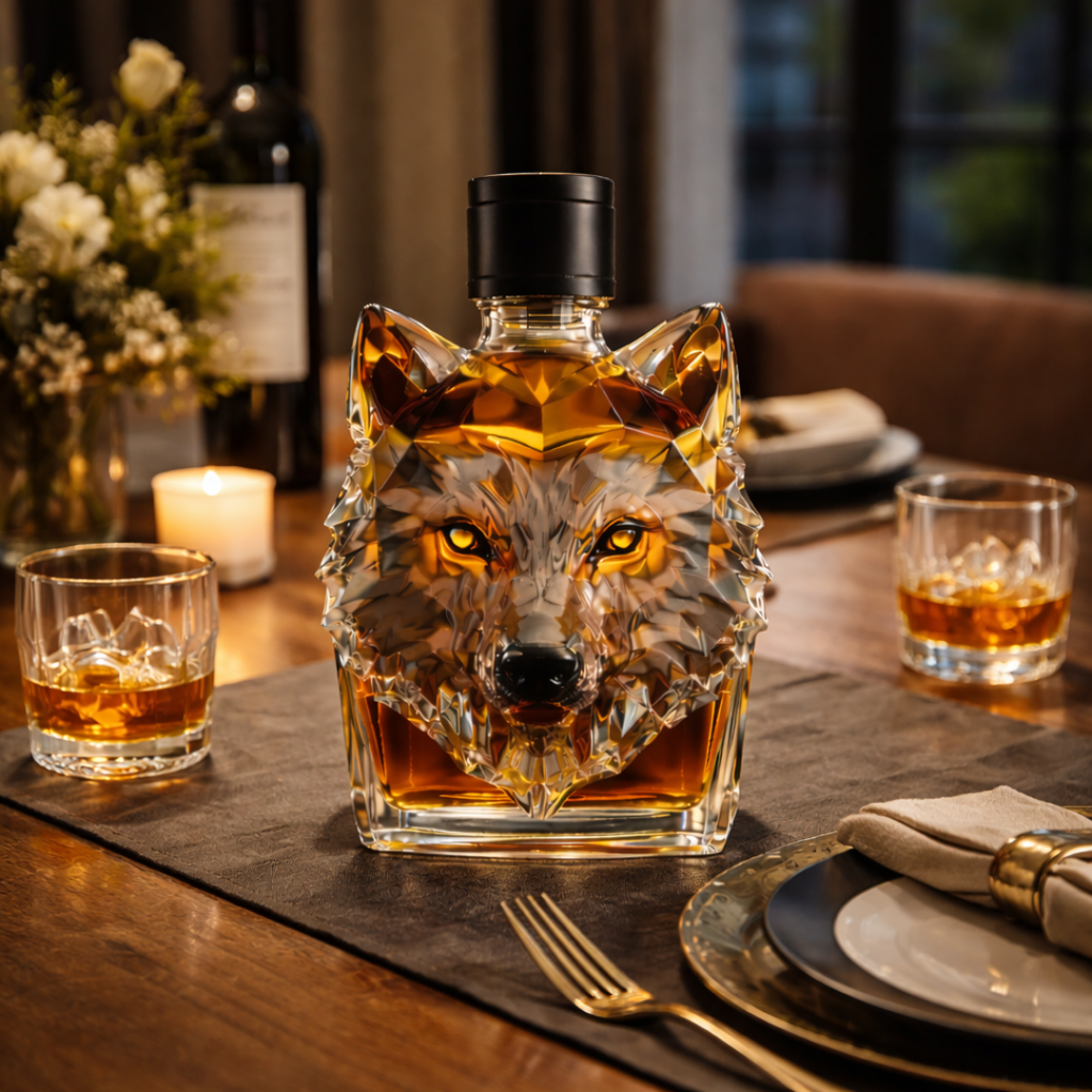 Carafe à whisky – Édition Loup – image 11