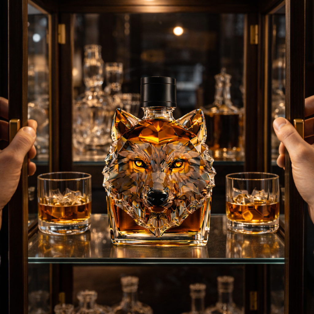 Carafe à whisky – Édition Loup – image 6