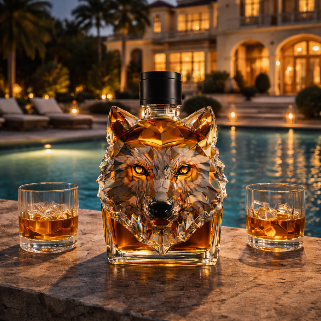 Carafe à whisky – Édition Loup – image 9