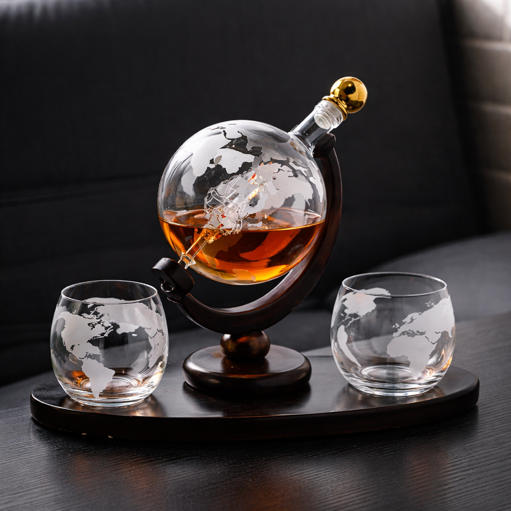 Carafe à whisky – Édition Mappemonde – image 5