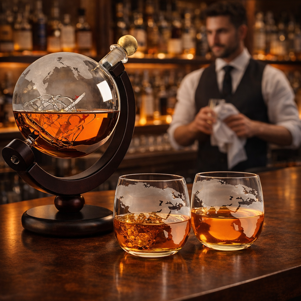 Carafe à whisky – Édition Mappemonde – image 6